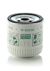 MANN-FILTER Oljefilter W 920/32