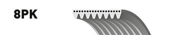 GATES Soonrihm 8PK1920ES