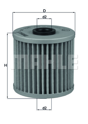 KNECHT Õlifilter OX 796
