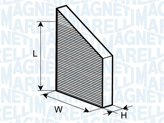 MAGNETI MARELLI Filter,salongiõhk 350203061570