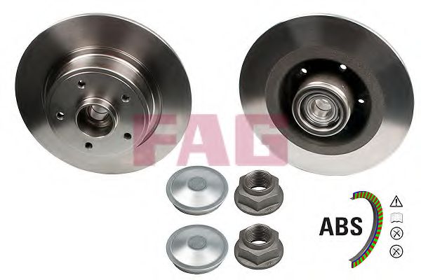 Schaeffler FAG Pyöränlaakerisarja 713 6309 40