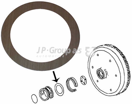 JP GROUP Distansskiva, vevaxel 8110451800