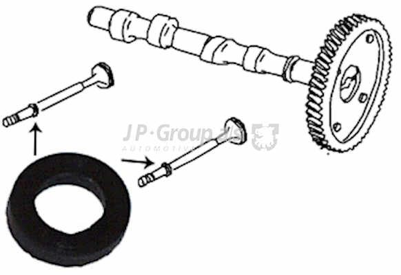 JP GROUP Uszczelniacz, trzonek zaworu 8111350203
