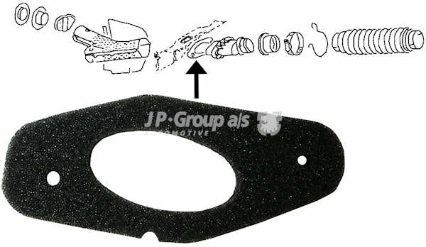 JP GROUP Packning, värmepaket 8123550200