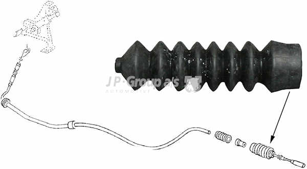 JP GROUP Kabel, värmepaket 8170550300