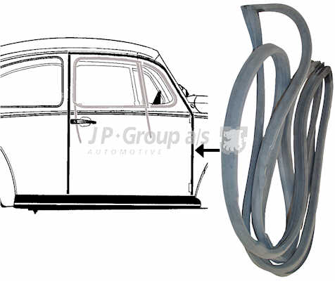 JP GROUP Uszczelka drzwi 8185700280