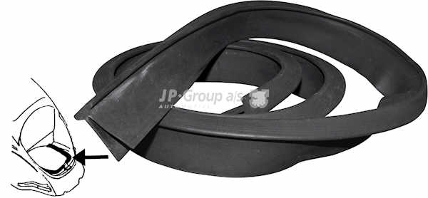 JP GROUP Tätning, bagagelucka 8185800300