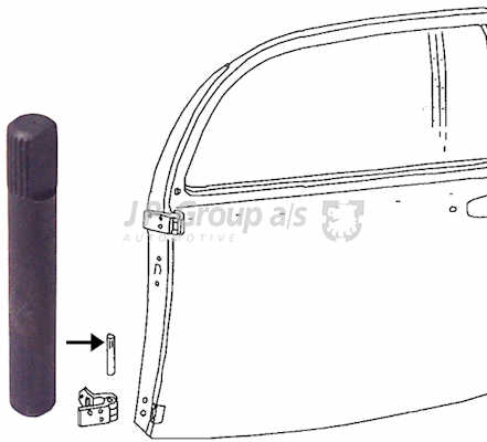 JP GROUP Zawias drzwi 8187450500