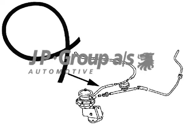 JP GROUP Kütusevoolik 8116000706