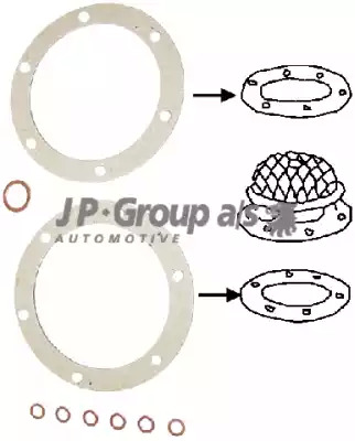 JP GROUP Uszczelka, ssak oleju 8119600116