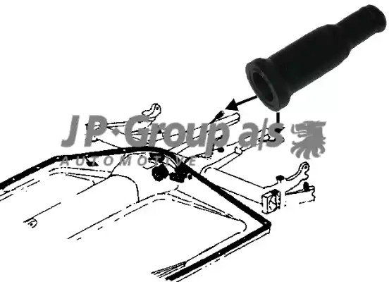 JP GROUP Voolik, soojendusradiaator 8170550206