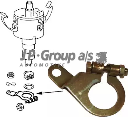 JP GROUP Rozdzielacz zapłonu 8191150206