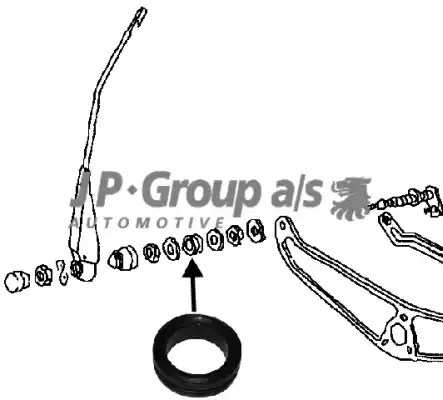 JP GROUP gofruotoji memebrana, valytuvo trauklė 8198150206