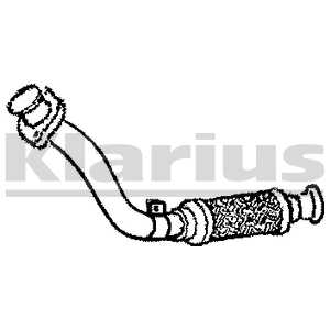 KLARIUS Avgasrör MZ317D