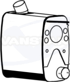 VANSTAR vidurinis duslintuvas 31386MN