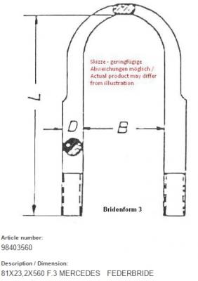 SCHOMÄCKER Vedrukammits 98403560