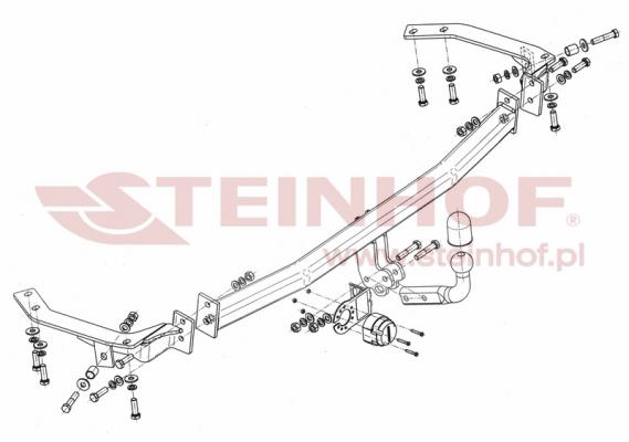 STEINHOF Släpfordonstillkoppling T-094