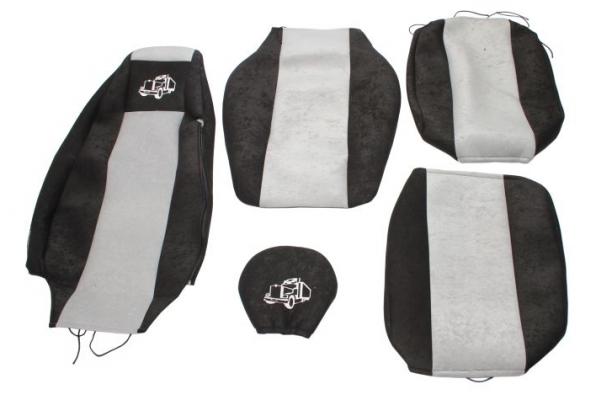 F-CORE Istmepolster-komplekt PS25 GRAY