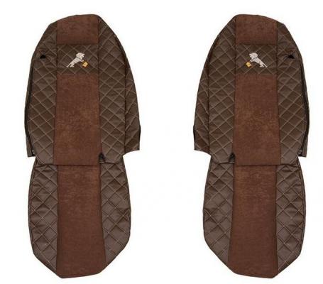 F-CORE Istmepolster-komplekt FX06 BROWN