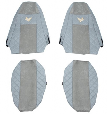 F-CORE Istmepolster-komplekt FX15 GRAY
