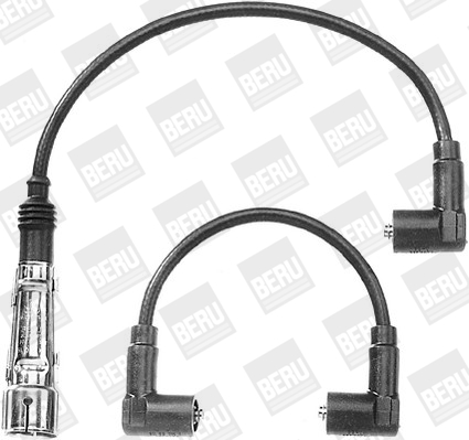 BorgWarner (BERU) uždegimo laido komplektas ZEF707