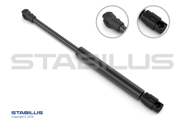 STABILUS Gaasivedru, teisaldatav lisapõhi, pagasi-/veoruum 315511