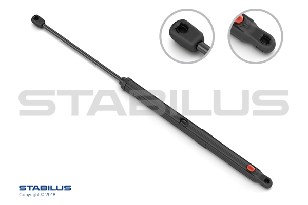 STABILUS Gaasivedru, mootorikapott 3477XW