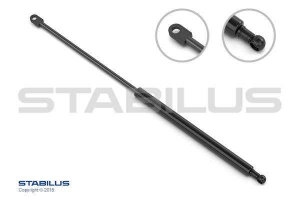 STABILUS Gaasivedru,tagaklaas 7101FU