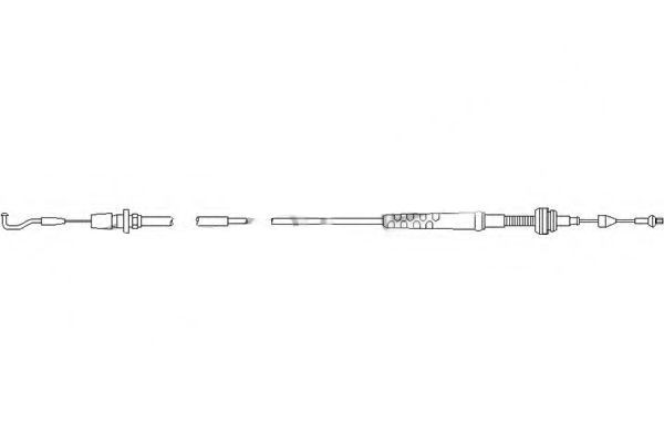 RICAMBIFLEX GM Gaasitross 01022813