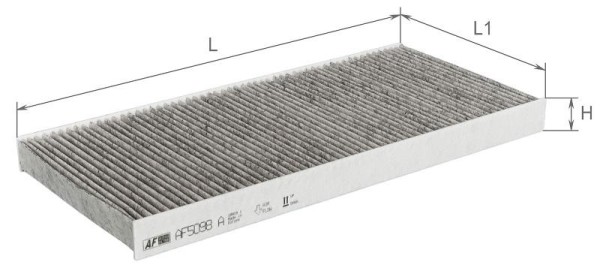 ALPHA FILTER Filter,salongiõhk AF 5098a