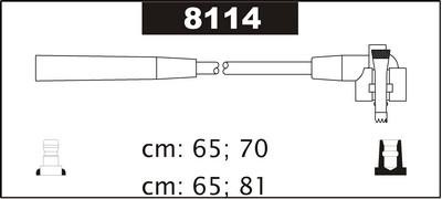 SENTECH Süütesüsteemikomplekt 8114