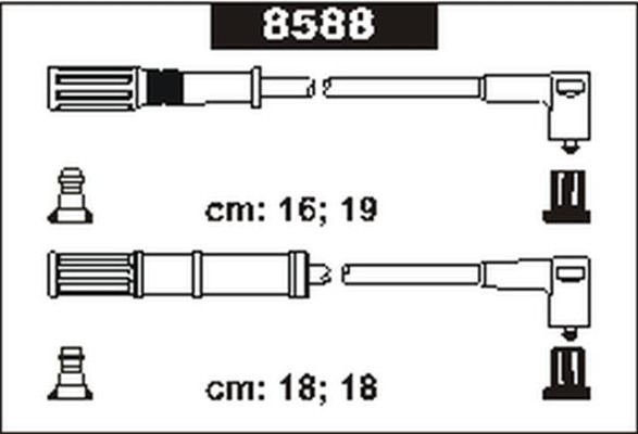 SENTECH Süütesüsteemikomplekt 8588