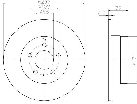 NF Parts Jarrulevy NF1699057
