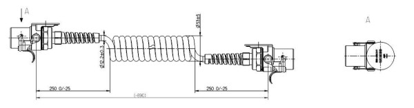 WABCO Elektrispiraal 4460087000