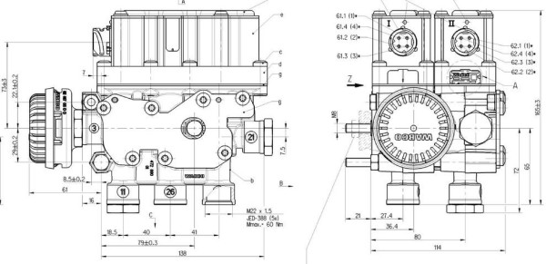 WABCO Magnetklapp 4728801050