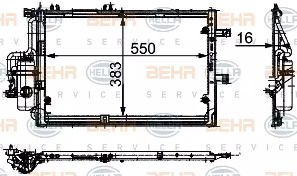 HELLA Kondensaator,kliimaseade 8FC 351 300-621