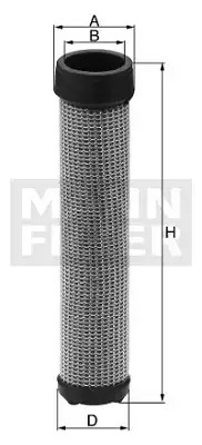 MANN-FILTER Lisa õhufilter C 15 102/1