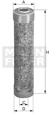 MANN-FILTER Lisa õhufilter CF 16 001