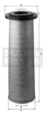 MANN-FILTER Lisa õhufilter CF 20 001