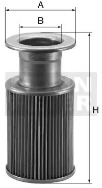 MANN-FILTER Filter,tööhüdraulika HD 76