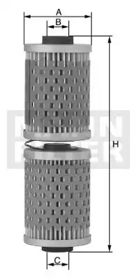 MANN-FILTER Õlifilter MH 57