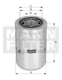 MANN-FILTER Õlifilter WH 10 005