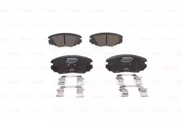 BOSCH Piduriklotside komplekt, ketaspidur 0 986 494 632