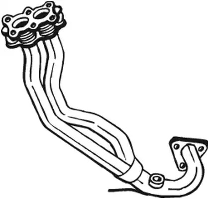 BOSAL išleidimo kolektorius 753-321