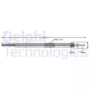 DELPHI Hõõgküünal HDS421