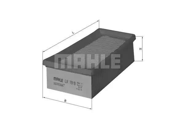 MAHLE Filtr powietrza LX 1919