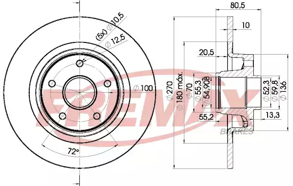 FREMAX Piduriketas BD-7898
