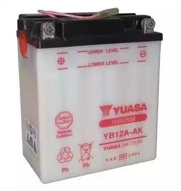 YUASA Käivitusaku YB12A-AK