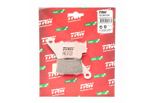 TRW Piduriklotside komplekt, ketaspidur MCB672SI
