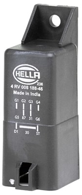 HELLA valdymo blokas, kaitinimo žvakių sistema 4RV 008 188-461